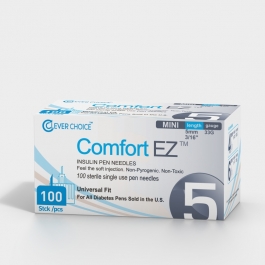 Clever Choice Comfortez Pen Needles 33 Gauge 3 16 100ct