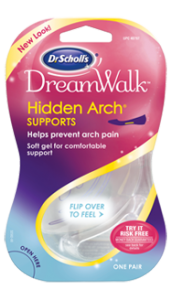 dr scholl's dreamwalk hidden arch supports