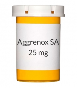 aggrenox sa 200 25mg capsules 60 count bottle