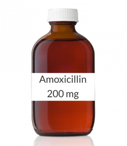 Amoxicillin 200mg/5ml Suspension (50ml Bottle)