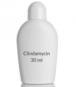 Clindamycin (generic Cleocin T, Clinda-derm) 1 Solution (1-3 bottles)