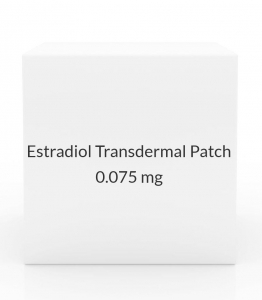 Estradiol Transdermal Patch 0.075mg/24 Hours (Pack of 4)