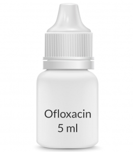 can you put ofloxacin opthalmic solution in your dogs eye