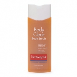 Neutrogena Body Clear Body Scrub, Salicylic Acid Acne Treatment- 8.5oz