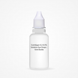 Combigan 0.2-0.5% Solution Eye Drops - 10ml Bottle