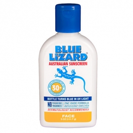 blue lizard for face spf 30