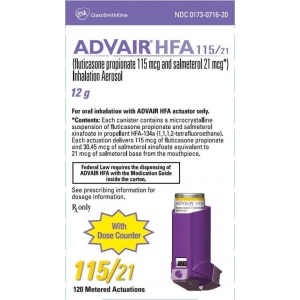 how to use advair hfa 230/21