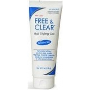 Free & Clear Hair Styling Gel For Sensitive Skin 7oz