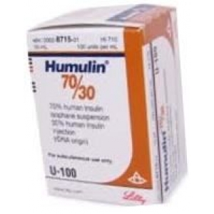 Humulin 70/30, 100 units/mL - 10 mL Vial Humulin 70/30, 100 units/mL - 10 mL Vial