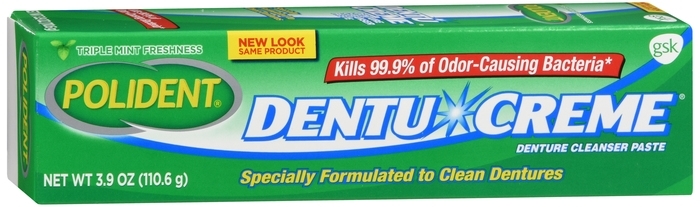 Polident Dentu-Cream Denture Cleansing Toothpaste