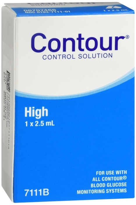 Buy Ascensia Contour Control High Solution - 2.5ml Online - HealthWarehouse