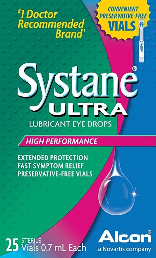 Systane Ultra Lubricant Eye Drops, High Performance
