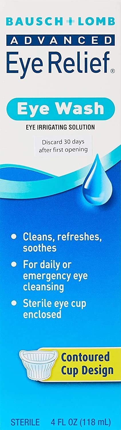 Bausch & Lomb Eye Wash Eye Relief, 4 fl oz - HealthWarehouse