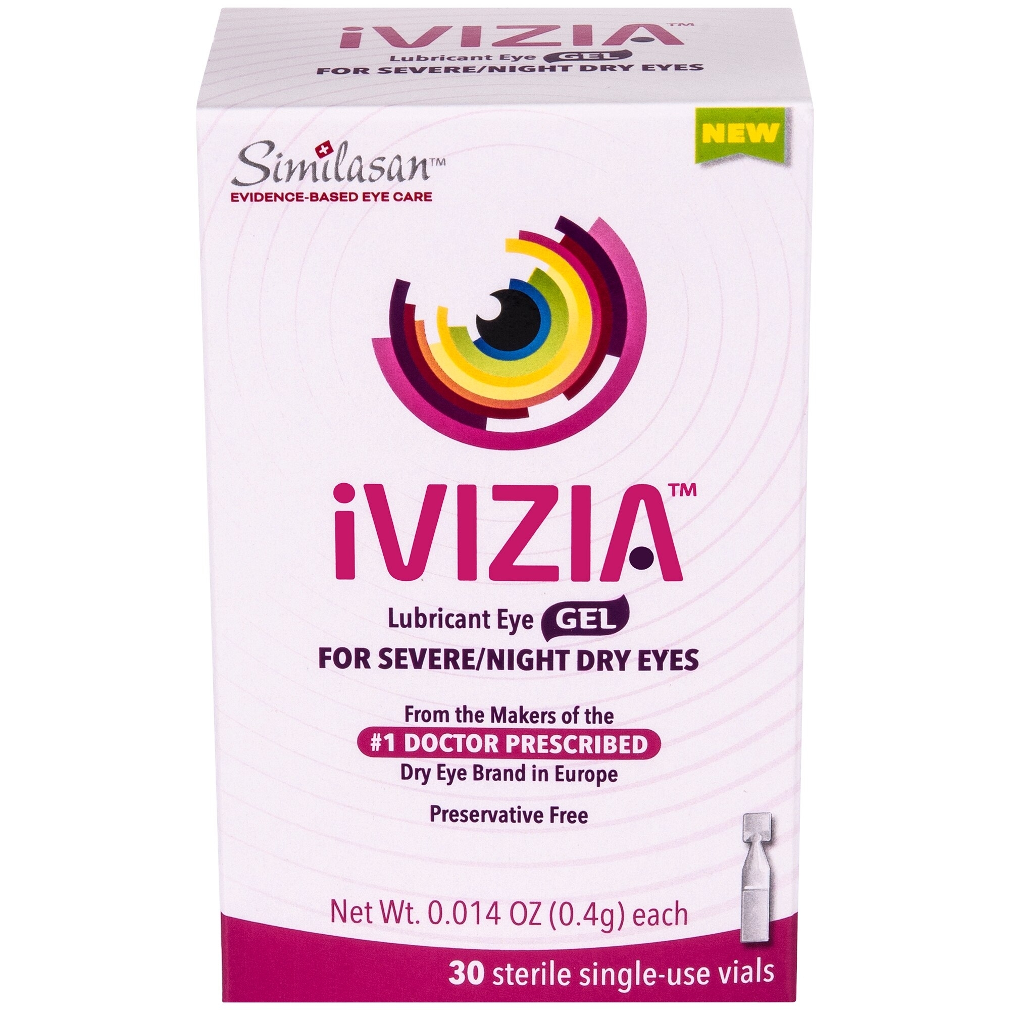iVIZIA Lubricant Eye Gel for Severe/Night Dry Eyes iVIZIA Lubricant Eye Gel for Severe/Night Dry Eyes