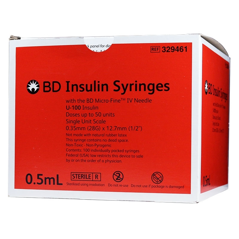 Buy BD 329461, Micro-Fine IV Lo-Dose Insulin Syringe 28