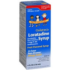 Children's Loratadine 5mg Syrup- 4oz