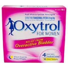 Oxytrol For Women Overactive Bladder Patches, 4ct- 2 Boxes
