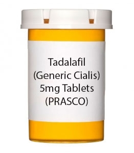 Tadalafil (Generic Cialis) 5mg Tablets (PRASCO)