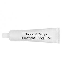 Tobrex 0.3% Eye Ointment -  3.5g Tube