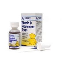 Rx Choice Vitamin D Drops For Infants 1oz