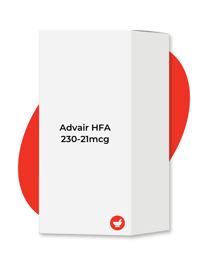 Buy Advair HFA 230-21mcg Inhaler (120 Doses - 12g) Online - HealthWarehouse