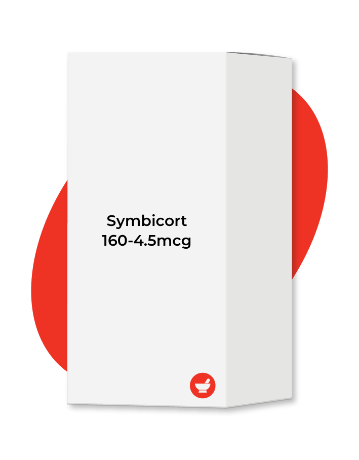 Buy Symbicort 160-4.5 mcg Inhaler (120 Actuations) Online - HealthWarehouse