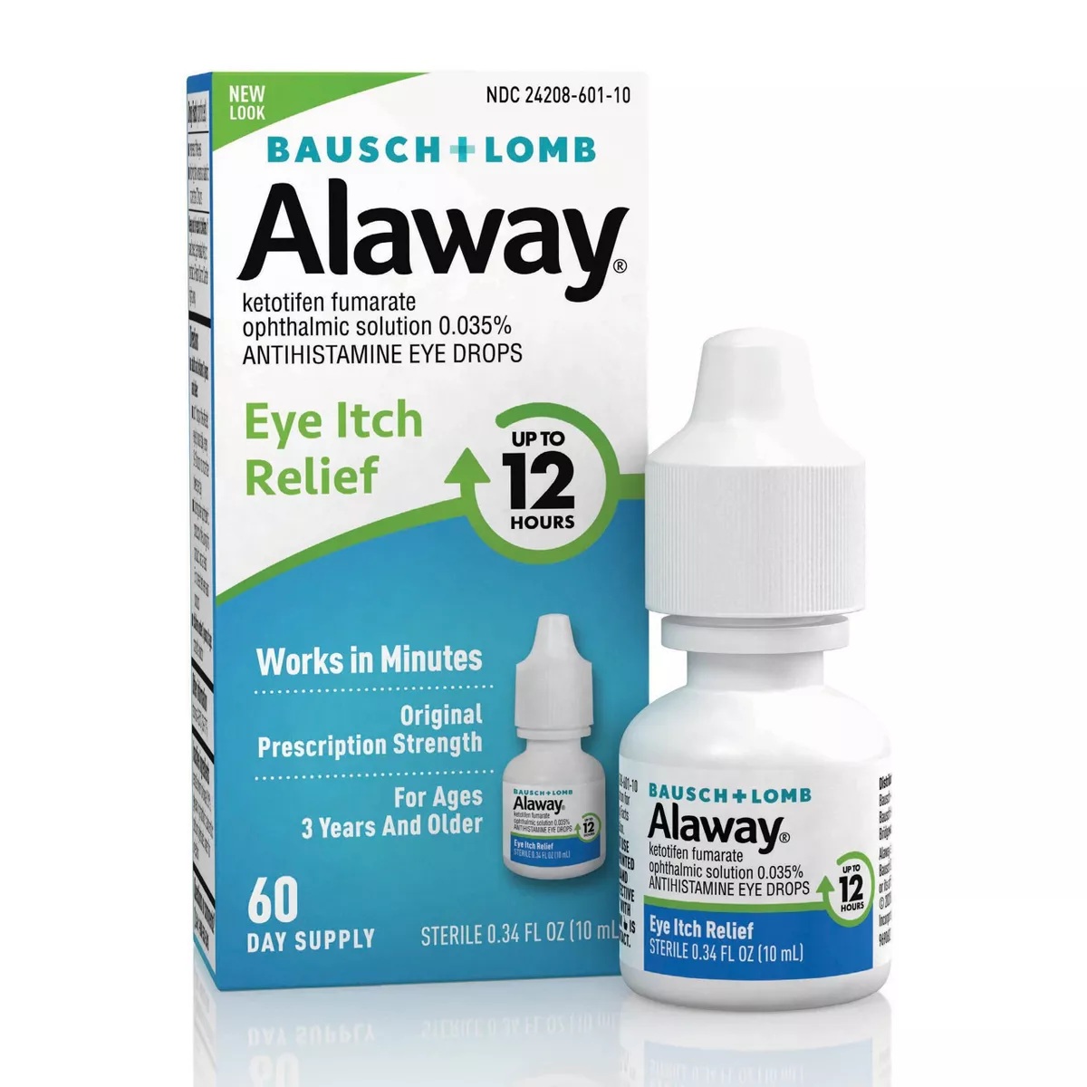 Bausch + Lomb Alaway Allergy Eye Drops - Thumbnail 2