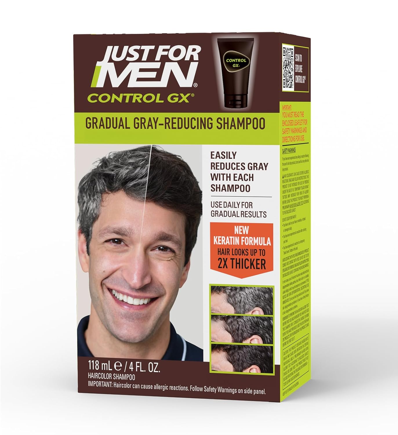 just for men control gx shampoo