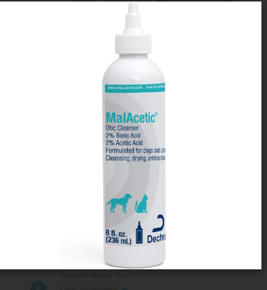 thumbnail image 2 of MalAcetic Ultra Otic Cleanser For Ears – 8 Oz – Dechra Veterinary Products 2 of 5