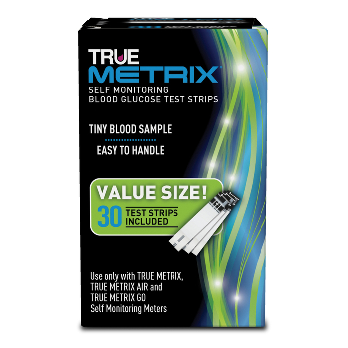 Buy True Metrix Blood Glucose Test Strips- 30ct Online - HealthWarehouse