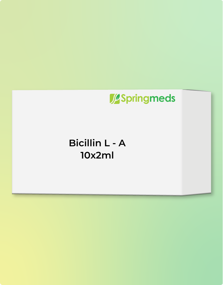Buy Bicillin L-A 1.2MMU- 10x2ml Prefilled Syringes Online - Spring Meds