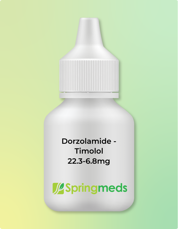 Buy Dorzolamide-Timolol 22.3-6.8 mg/ml Ophthalmic Solution - 10ml