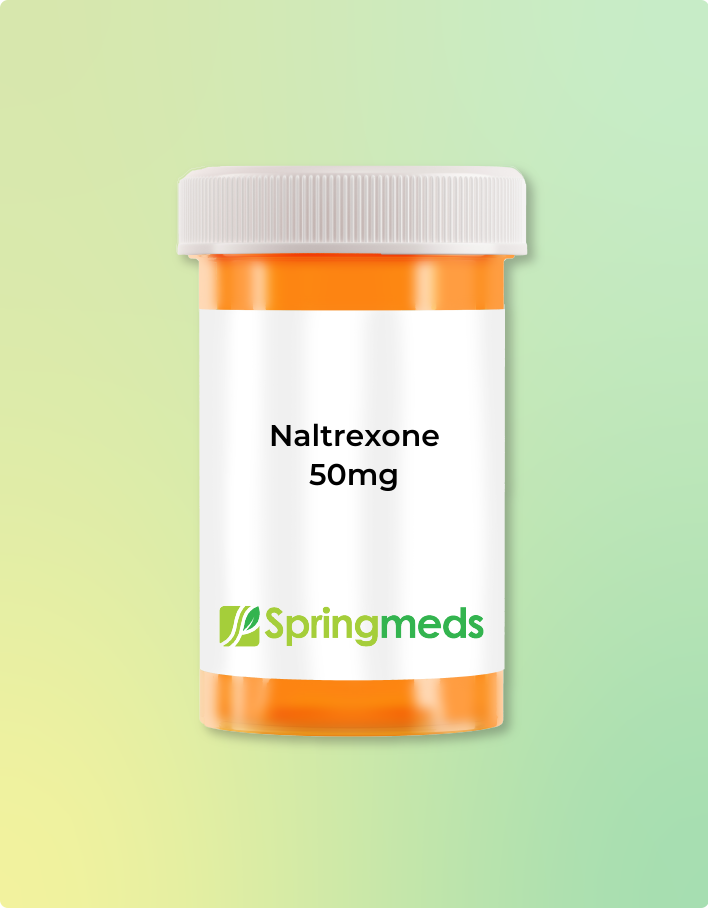 Buy Naltrexone 50mg Tablets Online - Spring Meds